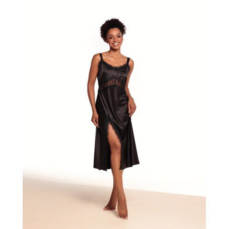Slipdress Cetim de Renda