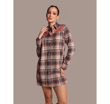Camisão Flanela Xadrez 