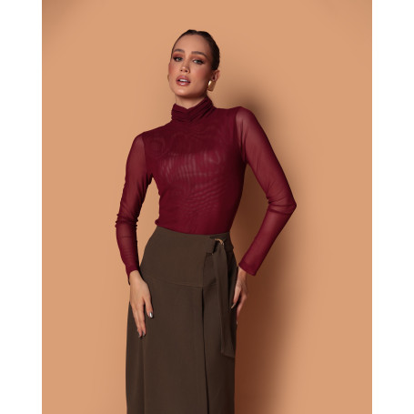 Blusa de tule Elisa