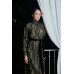 Vestido Metallic Gold