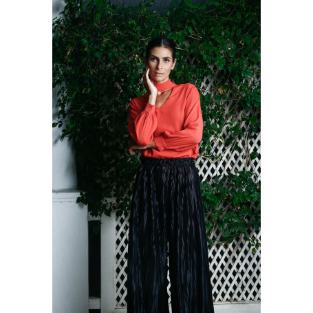 Blusa Gola Laço