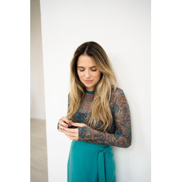Blusa Tule Nanda