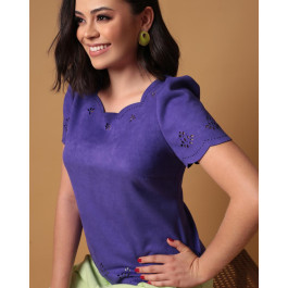 Blusa Suede Fée